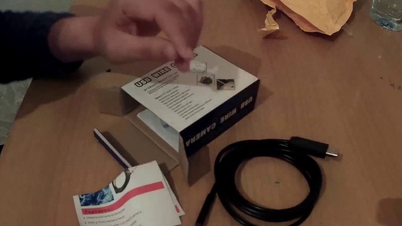 Unboxing Inspection Unboxing endoscope Inspection Pipe Camera - part 1 - YouTube