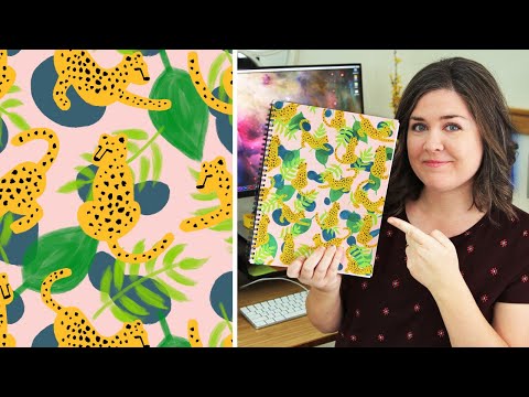 How I Make Seamless Repeat Patterns for Print Products