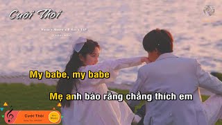 Cưới Thôi - Masew x Masiu x TAP (Guitar beat solo karaoke), Muoi Music | Muối SV