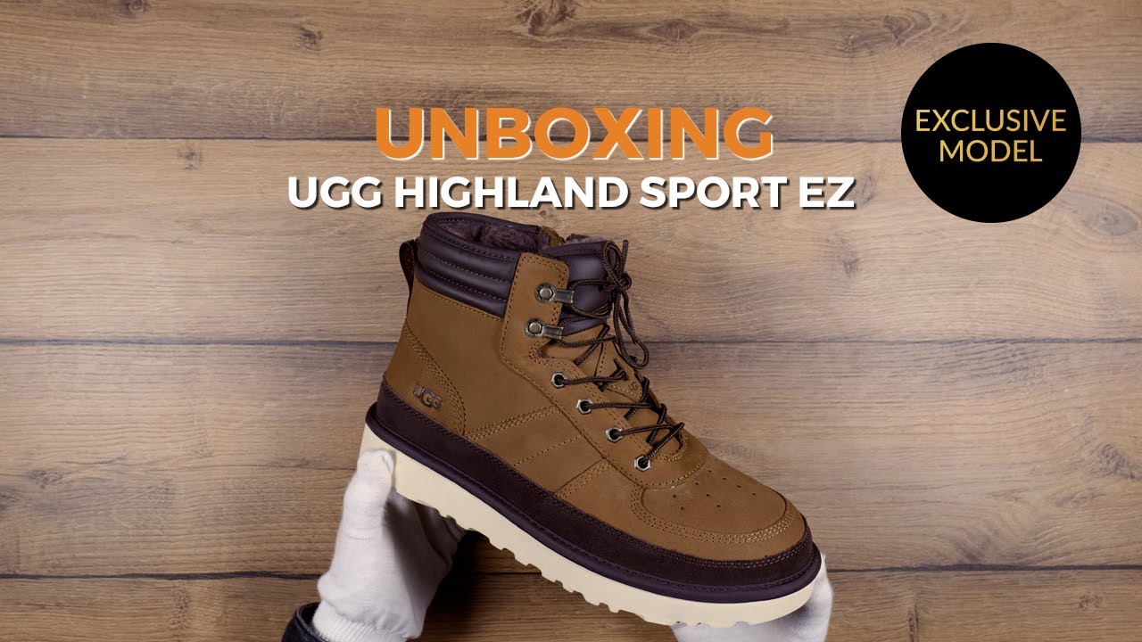 Review & Unboxing of UGG Highland Sport EZ (Exclusive model) | Silent ASMR  Unboxing - YouTube