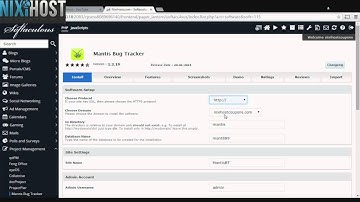 Installing Mantis Bug Tracker with Softaculous in cPanel