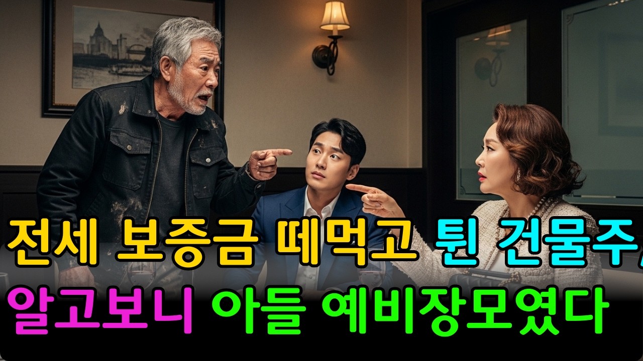 상견례 자리에 나타난 전세사기범...