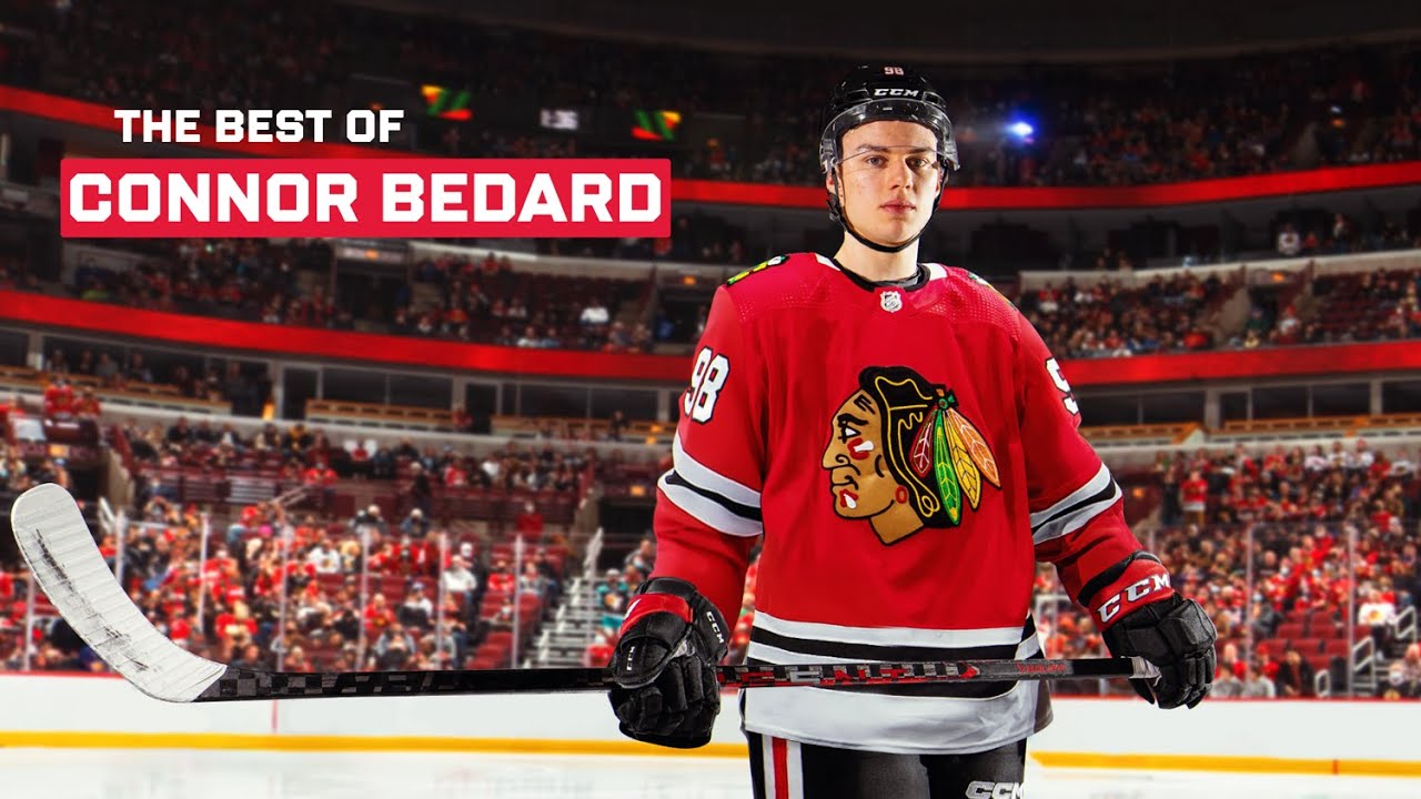 Connor Bedard takes the ice for his first NHL training camp with the  Chicago Blackhawks