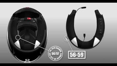 Schuberth C3 Bluetooth SRC System Assembly - GhostBikes.com