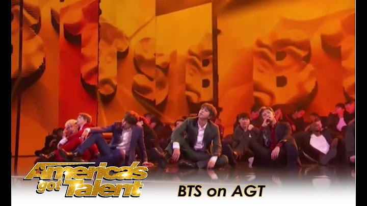 BTS on America's Got Talent FULL Performance!