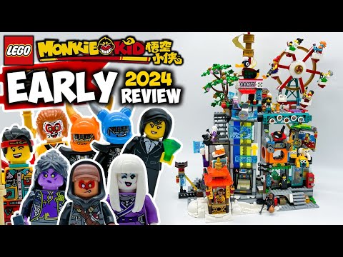 m．o．v．e　10　YEARS　ANNIVERSARY　MEGALOPOLIS Megapolis City 5th Anniversary EARLY 2024 Review! LEGO Monkie Kid