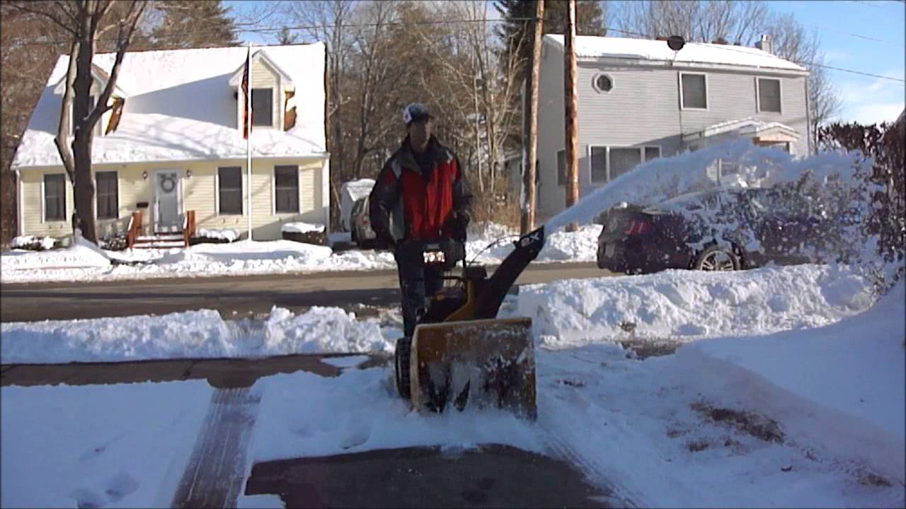 Cub Cadet 2X 524 SWE Snowblower Overview and Demonstration - YouTube
