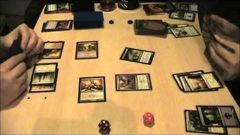 Gatecrash pre-con dual Boros vs Orzhov playing new "Evolve" format part 3 of 6