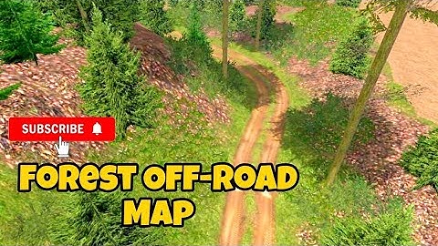 New Forest Off-road Map for Bus simulator Indonesia #newbusmod #newmapmod #bussidupdate