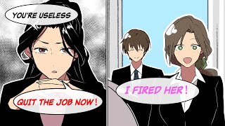 My beautiful CEO hates me so she fired me but her sister wants to fire her as well！［Manga dub］