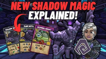 Wizard101| The NEW Shadow Magic System Explained!