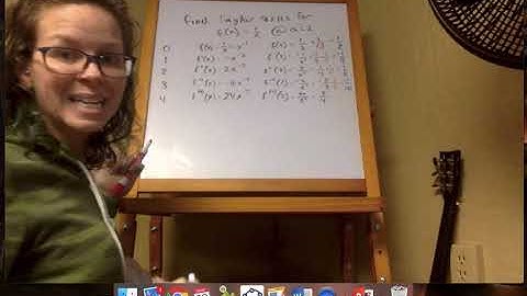 Calculus 10.8 - Taylor Series