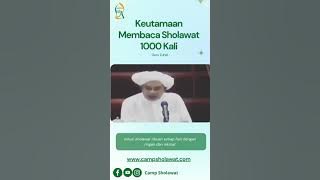 Keutamaan Membaca Sholawat 1000 kali - Guru zuhdi