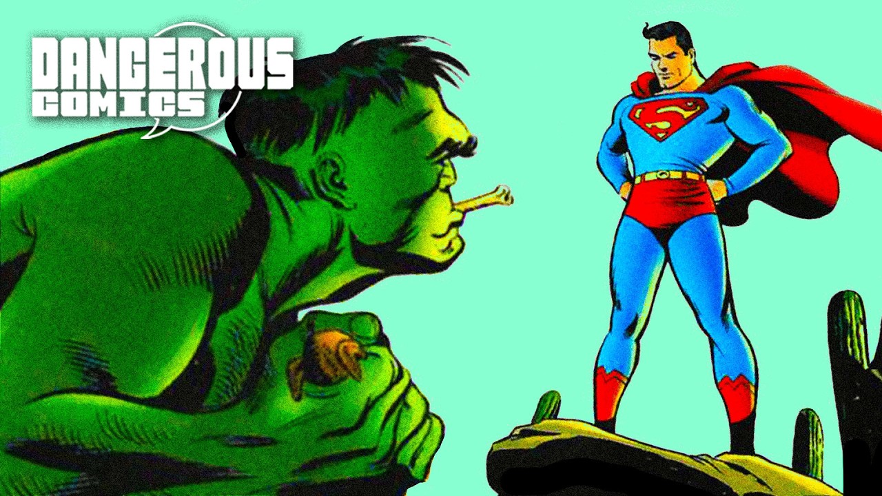 Hulk vs Superman: Steve Rude's Iconic Clash - YouTube