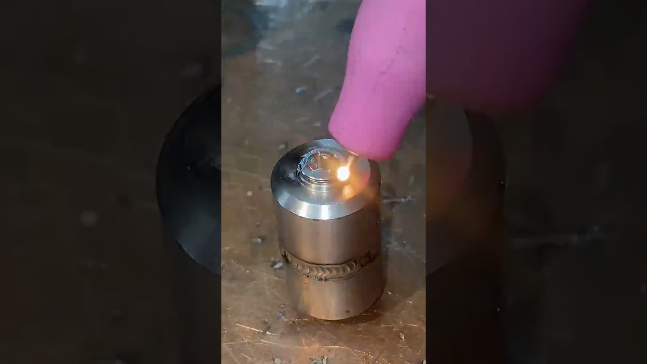 Tiny Small Screw Precision Welding Technique!