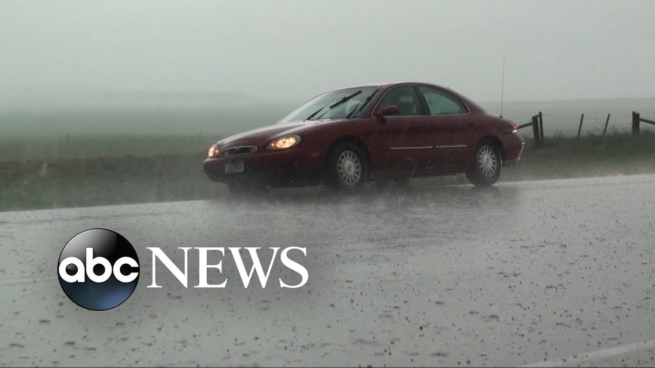 Remnants of Tropical Storm Bill Bring Flash Flood Warnings - YouTube