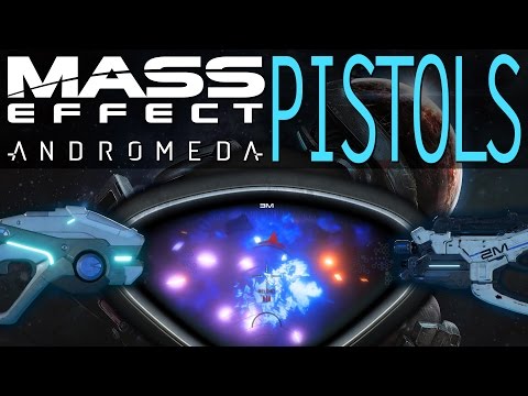 PISTOL TESTING & SHOWCASE WITH AUGMENTS IN MASS EFFECT ANDROMEDA