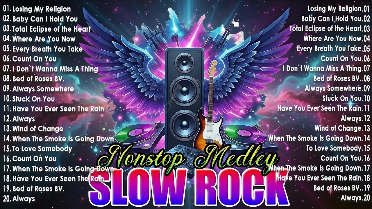 Best Slow Rock Love Songs 70s 80s 90s 💝 Nonstop Timeless Ballads Collection