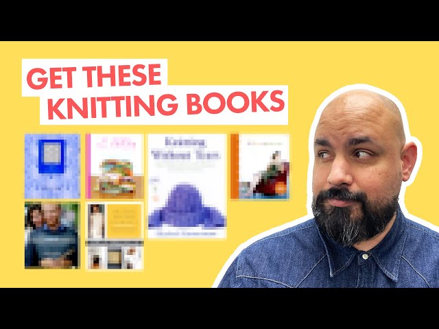 Books for men who knit or want to