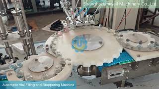 10ml 20ml Vial Filling and Stoppering Machine, Using Servo Motor for Filling | Source manufacturer