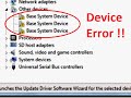 How to fix missing or corrupted driver on computer (device error)