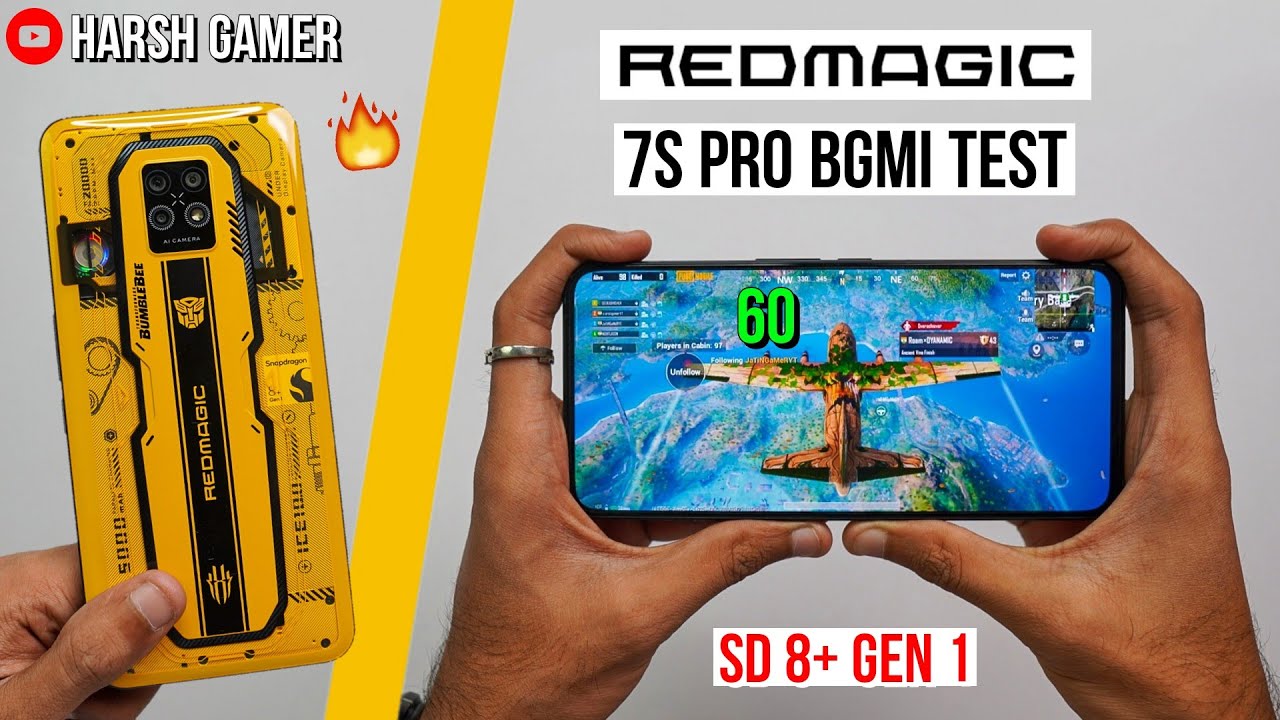 Nubia Red Magic 7s Pro Bumblebee Edition Unboxing and Pubg Test | Gaming Beast 💪
