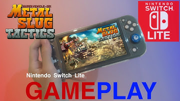 Metal Slug Tactics Nintendo Switch Lite Gameplay
