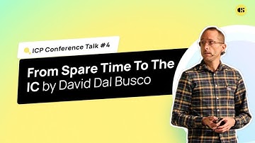 ICP Talk #4: David Dal Busco - "From spare time to the IC" #ICPCC2023