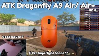 ATK A9 Air  Review on CS2 (PAW3955 Master Sensor 🤔)