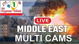 LIVE: ISRAEL GAZA | Middle east LIVE multi-cameras | Licensed Live Cameras | stream #1,415