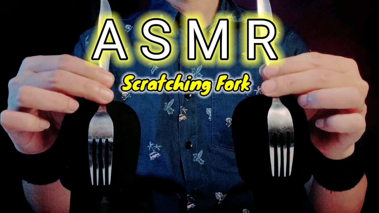 ASMR mic scratching with forks Slow Motion ! YouTube