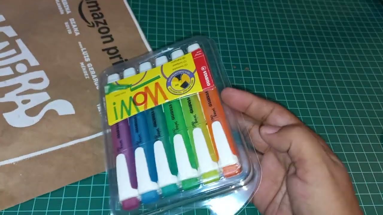 Swatche Stabilo Swing Cool #stationery #swatches #highlights 