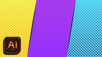 How to Create Halftone Vector Patterns with Perfect Circle - Illustrator Tutorial