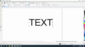 Corel Draw Tips & Tricks Change the color of your Text