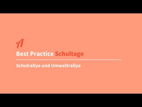 Actionbound Best Practice: Schulrallye und Umweltrallye