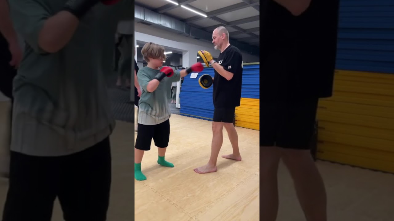 лапы тренировка по боксу