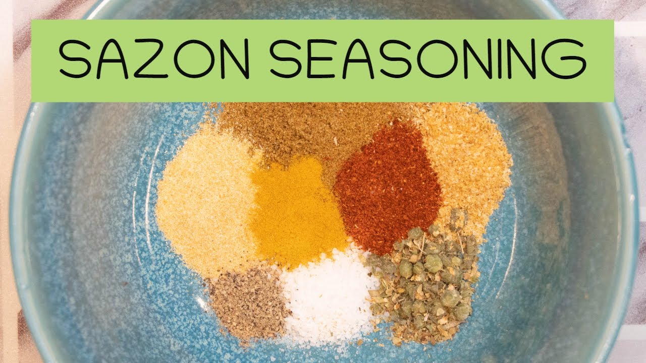 Best Sazon Seasoning l Latin Food in a Spoon - YouTube