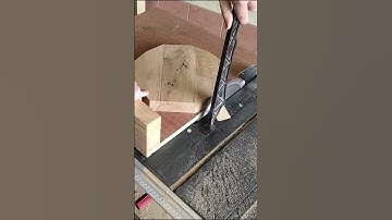 Table Saw Hack   Cut a Perfect Circle