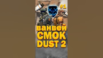 Ванвей смок на карте Даст 2 в КС ГО #cs #csgoclips #csgolive #shorts #short #shortvideo #shortsvideo