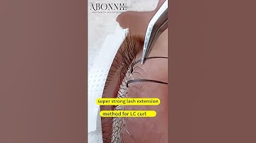 LC Curl Lash Hack: How to Make Them Last Longer! 💯 #LashTips #Abonnielashes