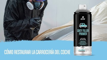 How to restore a car using Montana Colors primers