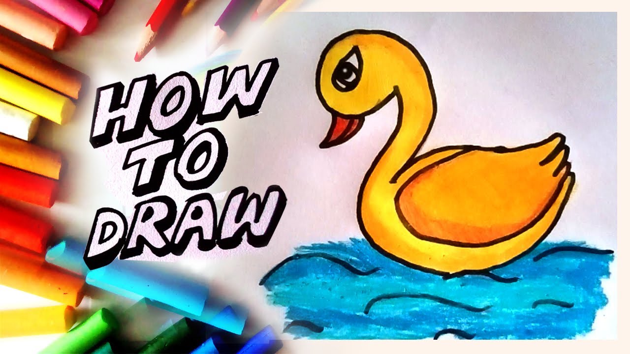 How to Draw DUCK Easy Steps - YouTube