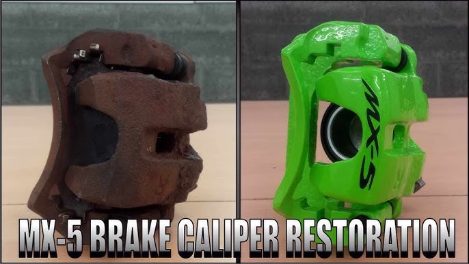 How To Paint Your Brake Calipers Using VHT Copper! Nissan 300zx Calipers  Get Paint! 