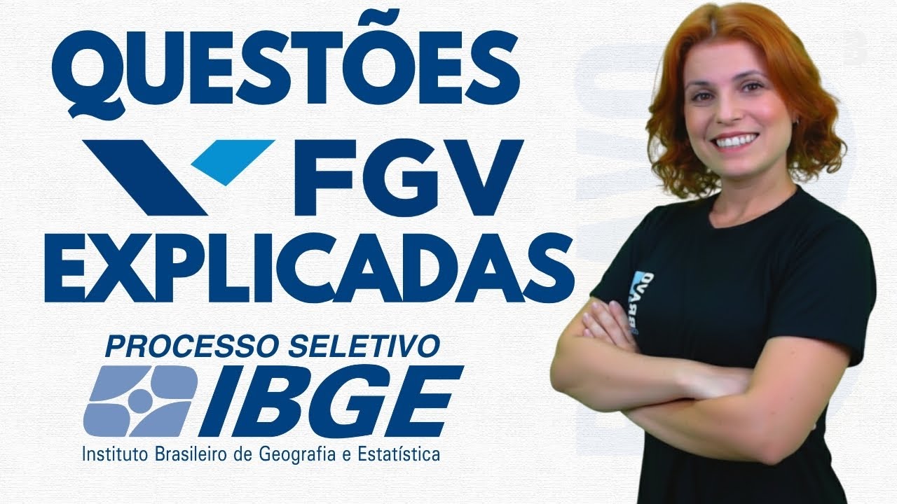 QUESTÕES DE PORTUGUÊS FGV EXPLICADAS PASSO A PASSO | IBGE