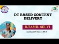 DT based Content Delivery|Group Discussion|SNS Institutions
