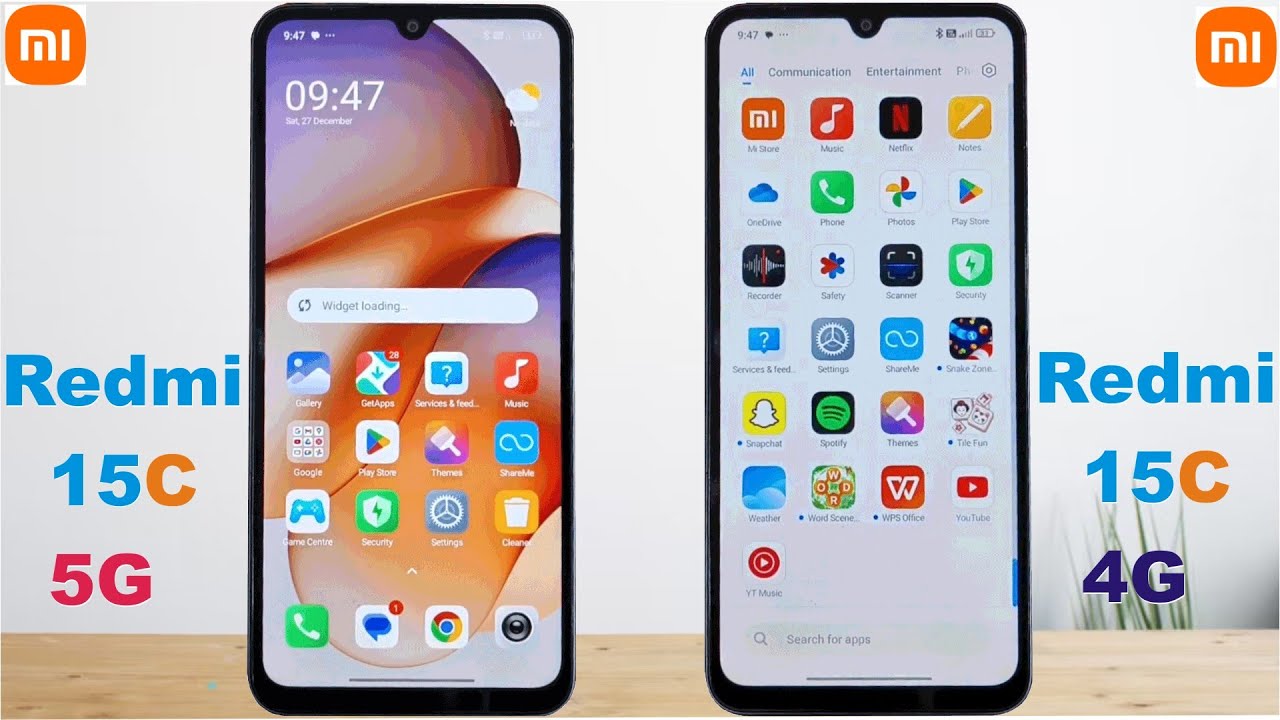 Redmi 15C 5G Vs Redmi 15C 4G: In-depth Comparison