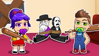 BABY PINK Y KEPULIN SON DETECTIVES, Y ESTO DESCUBRIERON... *MUY TURBIO* en ROBLOX screenshot 5
