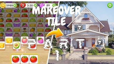 ✦Makeover Tile Gameplay✦Part-1(Android~IOS) [GIRL GAMING]