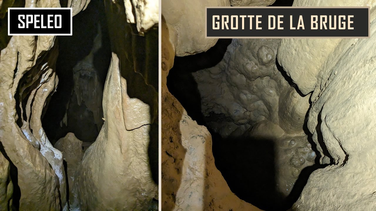 SPÉLÉO | GAMELLES et AGRANDISSEMENT D'UNE ÉTROITURE - Grotte de la Bruge et des Stalactites