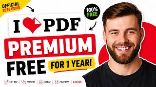 🔥 Get iLovePDF Premium FREE for 1 Year ( Method 2026)